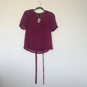 H&M’s Fuchsia Blouse